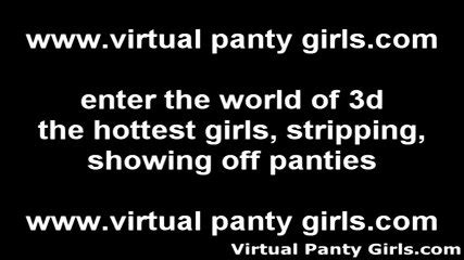 Big Tittied 3d Virtual Stripper Gets Naked On Stage