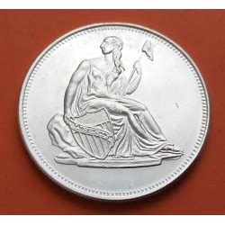 OFERTA ESTADOS UNIDOS 1 ONZA 1987 Aprox SEATED LIBERTY DIME MONEDA