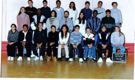 Photo De Classe Mec De Coll Ge Du Fort Copains D Avant