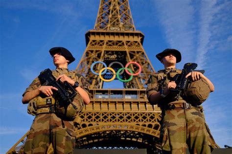 Tight Security In Place As Paris Braces For Olympic Opening Ceremony