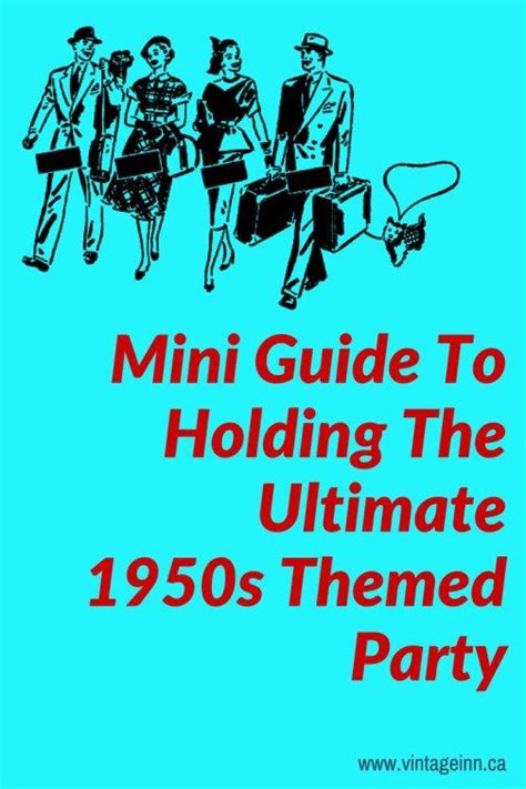 You Searched For 1950s Page 2 Of 11 The Vintage Inn Party Themes