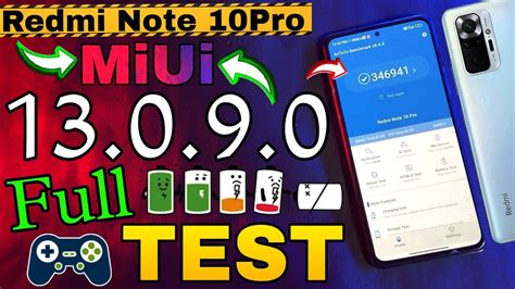 Redmi Note 10pro Miui 13 0 9 0 Full Test Redmi Note 10pro Battery