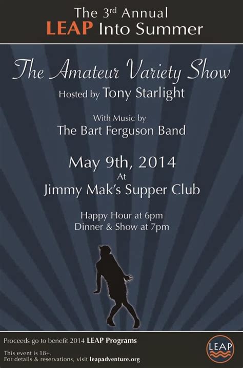 LEAP Into Summer 2014 Amateur Variety Show