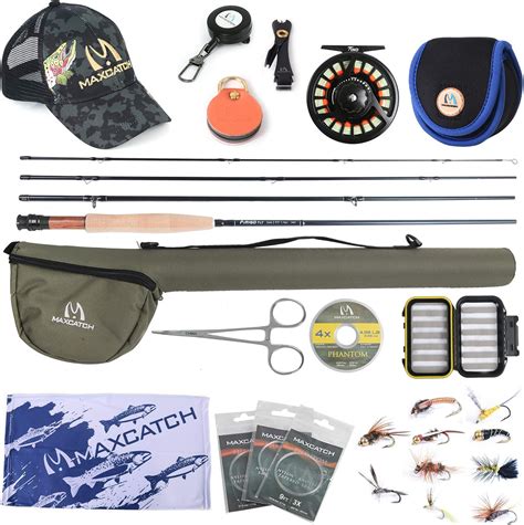 Amazon M Maximumcatch Maxcatch Amigo Fly Fishing Rod And Reel