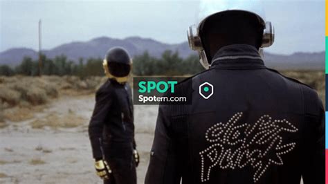 The Leather Jacket Printed Daft Punk Thomas Bangalter In Daft Punk S