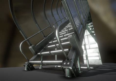 Sci Fi Stairs Set Dhaupt