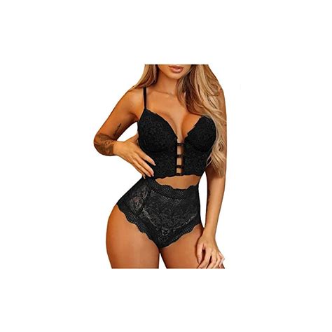 Jdamsixygs Lingerie Donna Sexy Hot 2 Pezzi Da Donna Sexy Lingerie Set