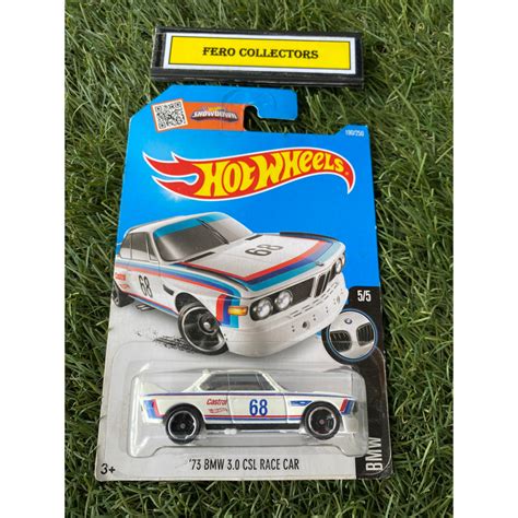 Hot Wheels Bmw Csl Race Car Shopee Malaysia