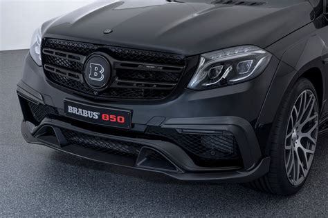 Front Spoiler Lip Brabus Carbon For Mercedes Benz Gls Amg X Amg Gls