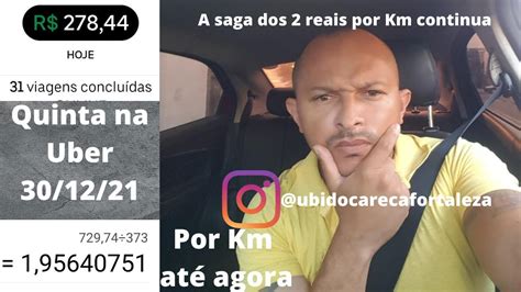 Quinta Fim De Ano Na Uber 2 Reais Por Km Borascuidas