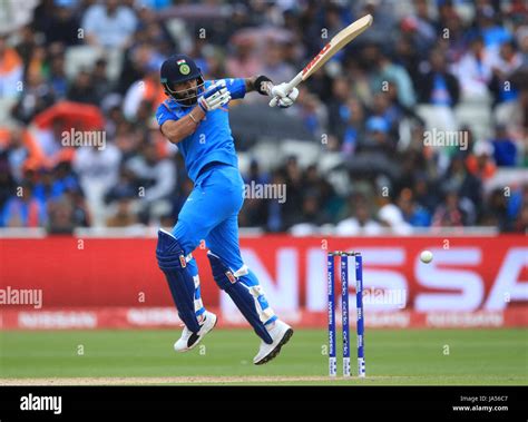 Indias Virat Kohli During The Icc Champions Trophy Group B Match At