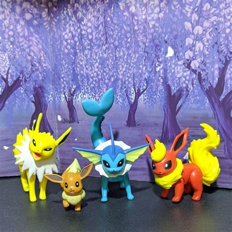 Pokemon Eevee Evolution s, Hobbies & Toys, Toys & Games on Carousell