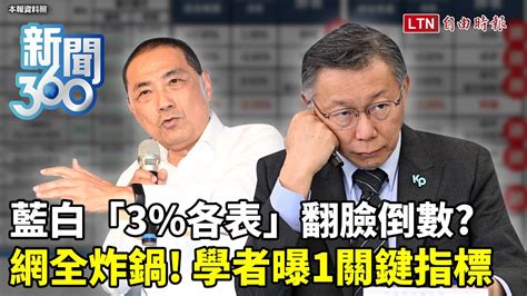 新聞360》藍白合「3 各表」翻臉倒數？柯粉､深藍粉提前開戰！學者曝1關鍵指標 Youtube