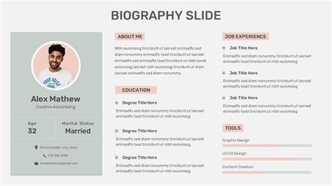 All About Me PowerPoint Presentation Template SlideKit