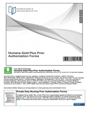 Fillable Online Humana Gold Plus Prior Authorization Forms Ursdoc