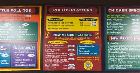 Pollos Hermanos Menu Album On Imgur