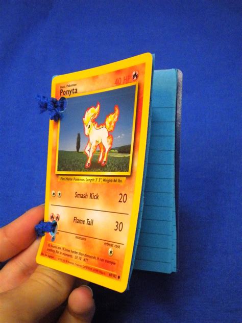 Pokemon Card Notebook · A Recycled Book · Bookbinding on Cut Out + Keep