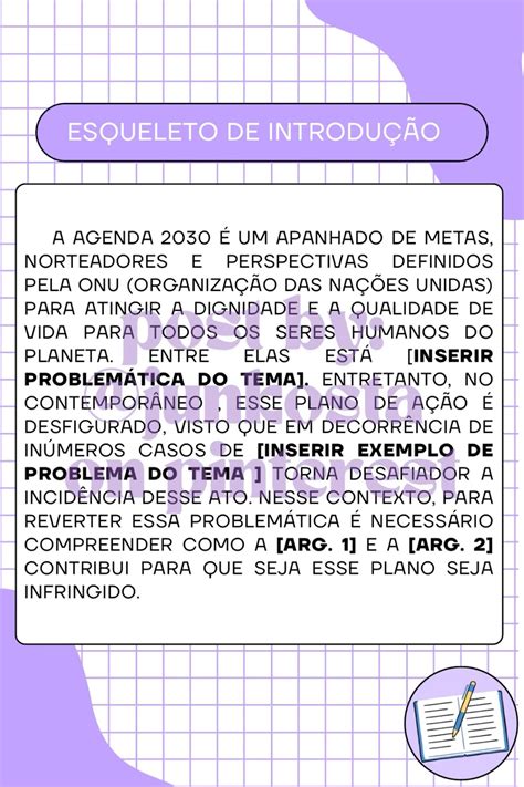 Introdução Coringa - MODELO CORINGA DE INTRODUÇÃO/ ESQUELETO DE INTRODUÇÃO PARA REDAÇÃO ...