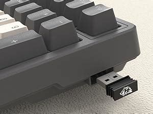 FREEWOLF K Wireless Hot Swap Mechanical Gaming Keyboard Wired RGB Rainbow Backlit Keyboard