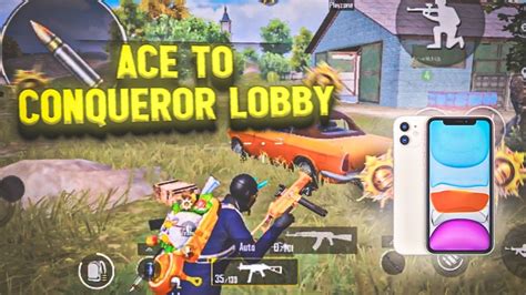 1vs4 Clutch Ace To Conqueror Lobby IPhone 11 Smooth Extreme