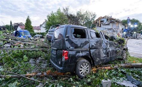 Memmingen Reihenhaus Gasexplosion Am Kalker Feld In Bayern Leiche Von