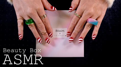 Asmr Blissim X Inuwet Unboxing 🎧 Soft Spoken Tapping Scratching