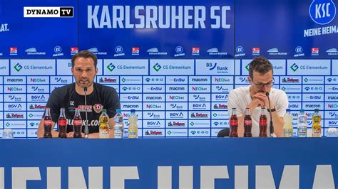 33 Spieltag KSC SGD Pressekonferenz Nach Dem Spiel YouTube