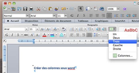 Comment Faire 3 Colonnes Sur Word Le Comment Faire