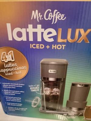 Mr Coffee Latte Lux In Iced And Hot Single Serve Coffee Maker With