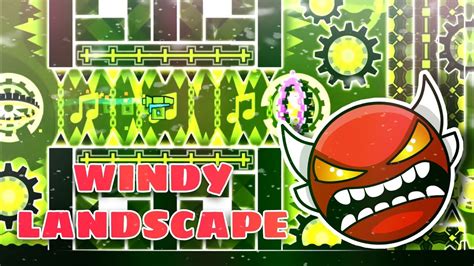 Windy Landscape By Woogi Geometry Dash Youtube