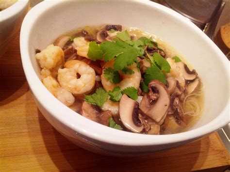 Yum Healthy And Mostly Fast Recipes Hot And Sour Prawn Noodle Soup