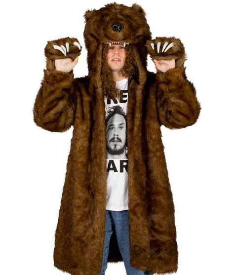 Workaholics Bear Jacket Workaholics Blakes Bear Coat Movie Jackets