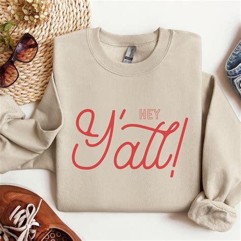 Yall Sweatshirt Etsy