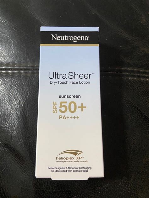 Bnib Neutrogena Dry Touch Face Lotion Sunscreen Spf Pa Beauty