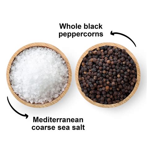 Sea Salt And Pepper - Gourmet Sea Salt and Pepper Set Buy in Bulk from Food To Live