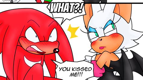 Fight Kiss Knuckles X Rouge Knuxouge Comic Comp Violetmadness