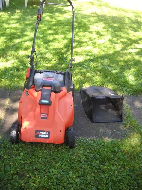 Black And Decker 36 Volt Cordless Electric Lawn Mower Ronmowers