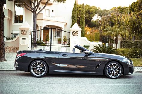 The New Bmw M850i Xdrive Convertible In Colour Dravit Grey Metallic And 20” M Light Alloy Wheels