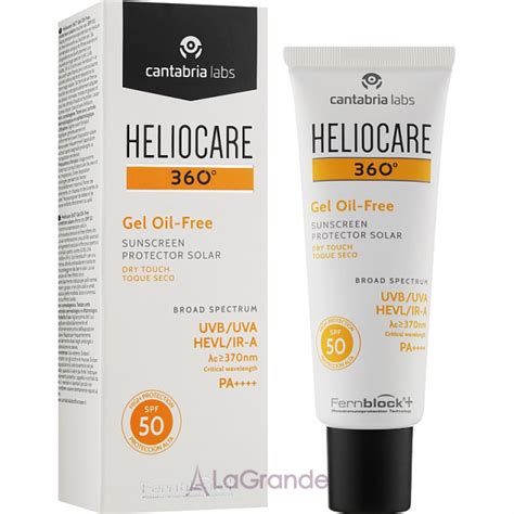 Cantabria Labs Heliocare 360 Gel Oil Free Dry Touch SPF 50