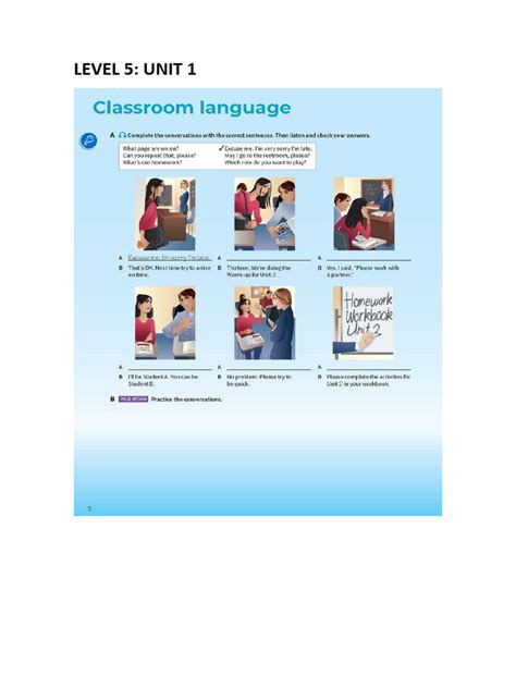 LEVEL 5 Grammar explained Unit 1 | PDF