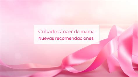 Cribado del cáncer de mama