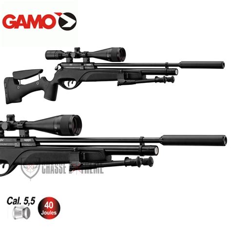 Pack Gamo Hpa Tactical Carabine Pcp Mm Avec Bipied Off