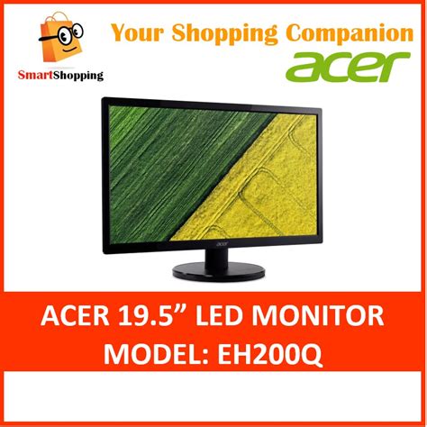 Acer K Hql Or Eh Q Hd Lcd Display With Led Technology Monitor