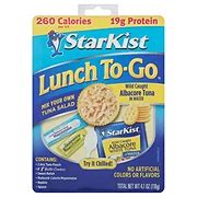 Starkist Lunch To Go Chunk Light Tuna In Water Kit Shop Snack Trays