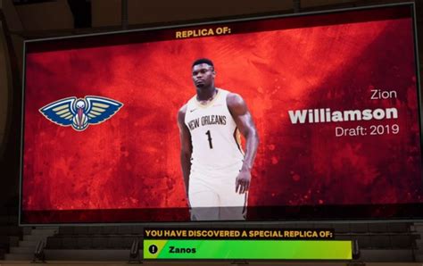 NBA 2K23 How To Create Zion Williamson Replica Build Zanos NBA 2KW