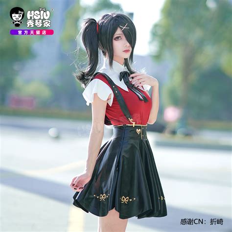 秀琴家主播女孩重度依赖cosplay服装女裙糖糖超天酱游戏jk服虎窝淘