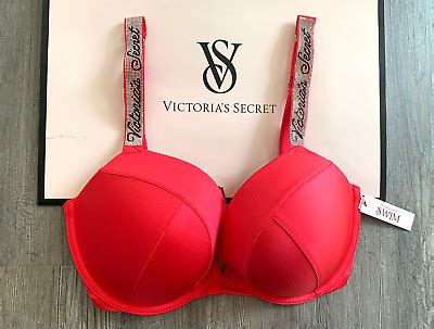 DDD Victoria Secret Shine Strap Sexy Tee Wild Strawberry Push Up Bikini Swim EBay