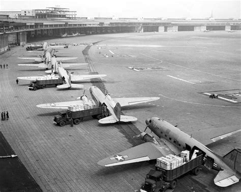 Berlin Airlift Cargo Aeroplanes 1948 9 Photograph By Science Photo