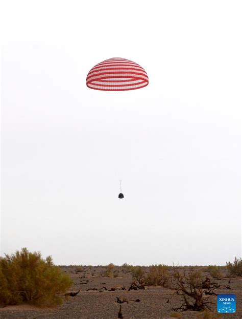 Shenzhou 15 Return Capsule Touches Down On Earth People S Daily Online