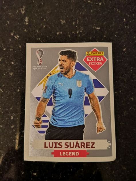 Panini WK 2022 Extra Sticker Luis Suarez Silber Kaufen Auf Ricardo